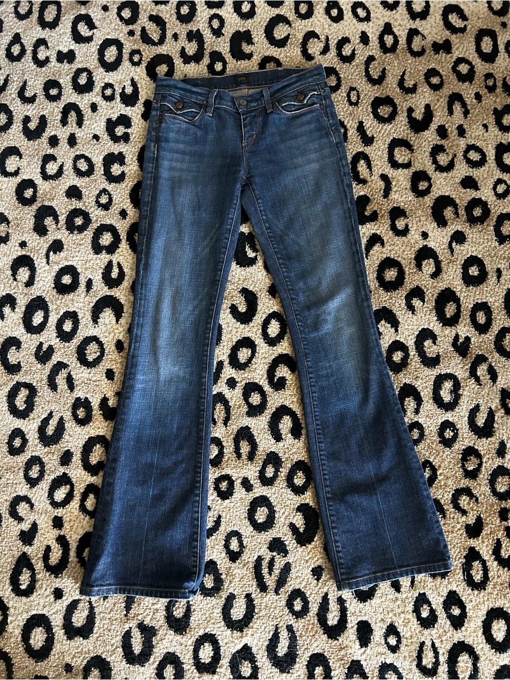 Vintage Y2K COH Jerome Dahan Jeans 25 Low Rise Bootcut Flare 32” Inseam